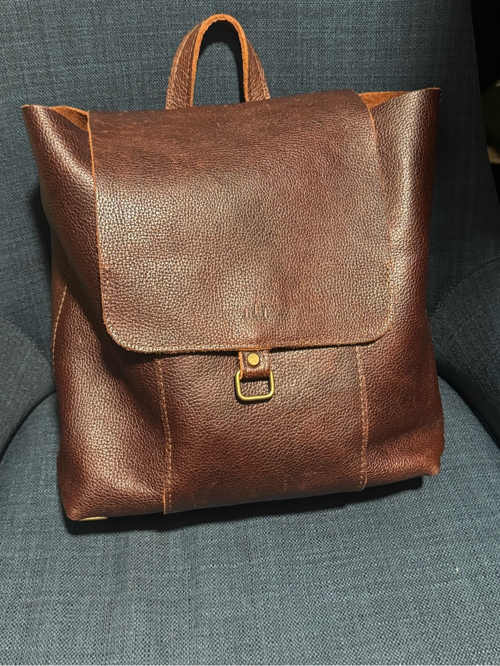 Modified Portland Leather Boston Backpack